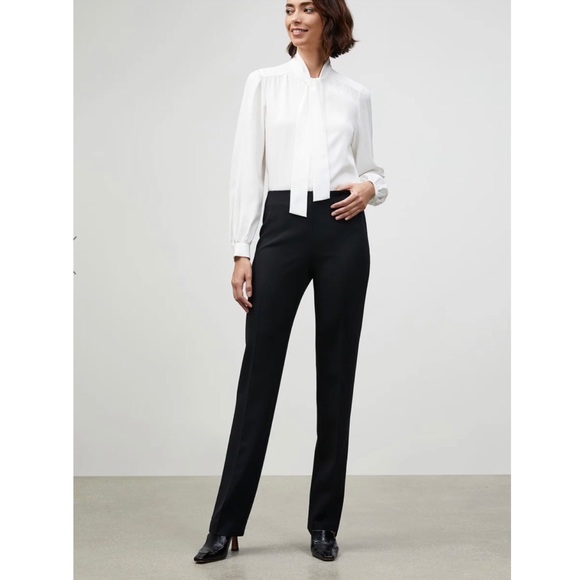Lafayette 148 New York Pants - Lafayette 148 NY Italian Wool Straight Leg Pants